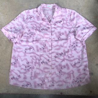 เสื้อฮาวาย Vtg.Hawaii Shirt ATELIER CREATION 100% POLYESTER