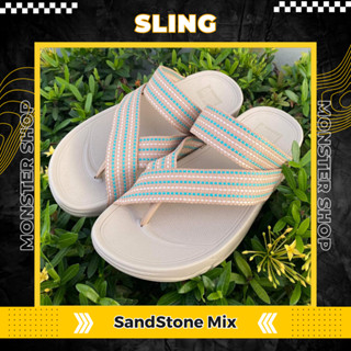 💥ลด50% Fitflop SlingWeave : SandStone Mix (แท้ล้าน%!)