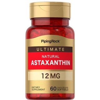 PipingRock Astaxanthin 12mg. 60 Softgels