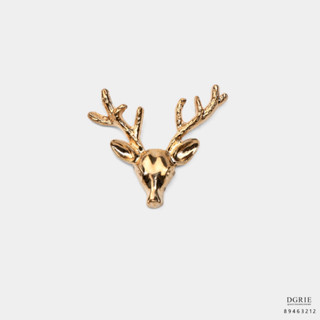 Gold Deer Brooch - เข็มกลัดกวางสีทอง