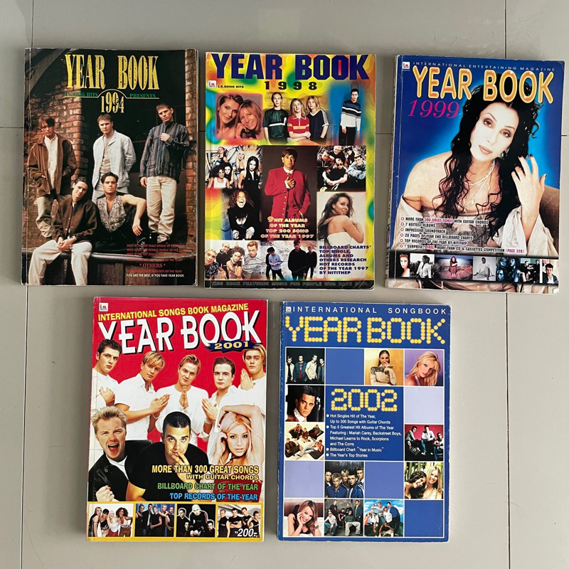 หนังสือ Year Book I.S. Song Hits