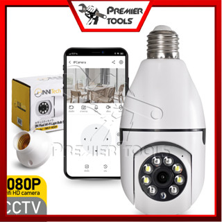 InniTech กล้องวงจรปิด กล้องหลอดไฟ IP Camera CCTV กล้องวงจรปิดไร้สาย ดูผ่านมือถือได้ กล้องอินฟาเรด รุ่น INNT-M309