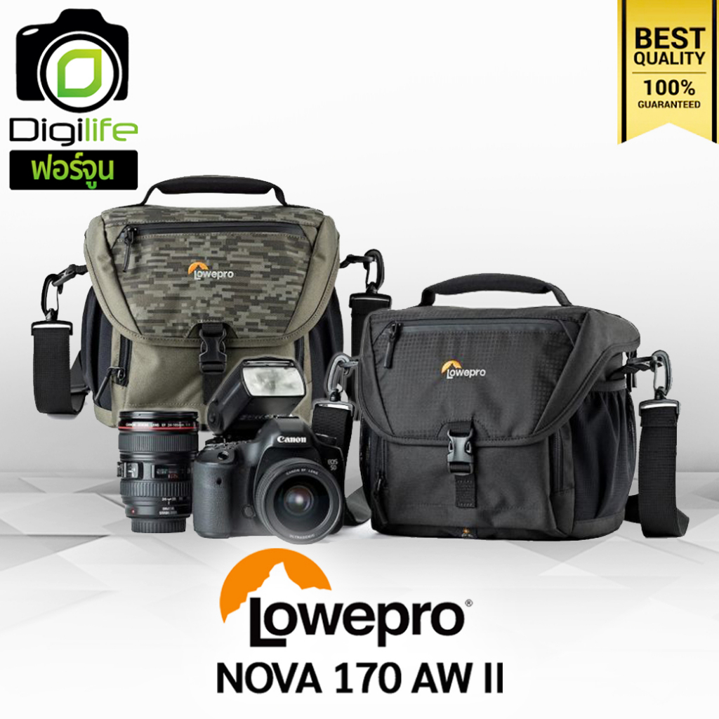 Lowepro Bag NOVA 170 AW II - กระเป๋ากล้อง กันกระแทก กันน้ำ