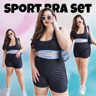 🔥🔥 Sport Bra Set บรา + กางเกงขาสั้น