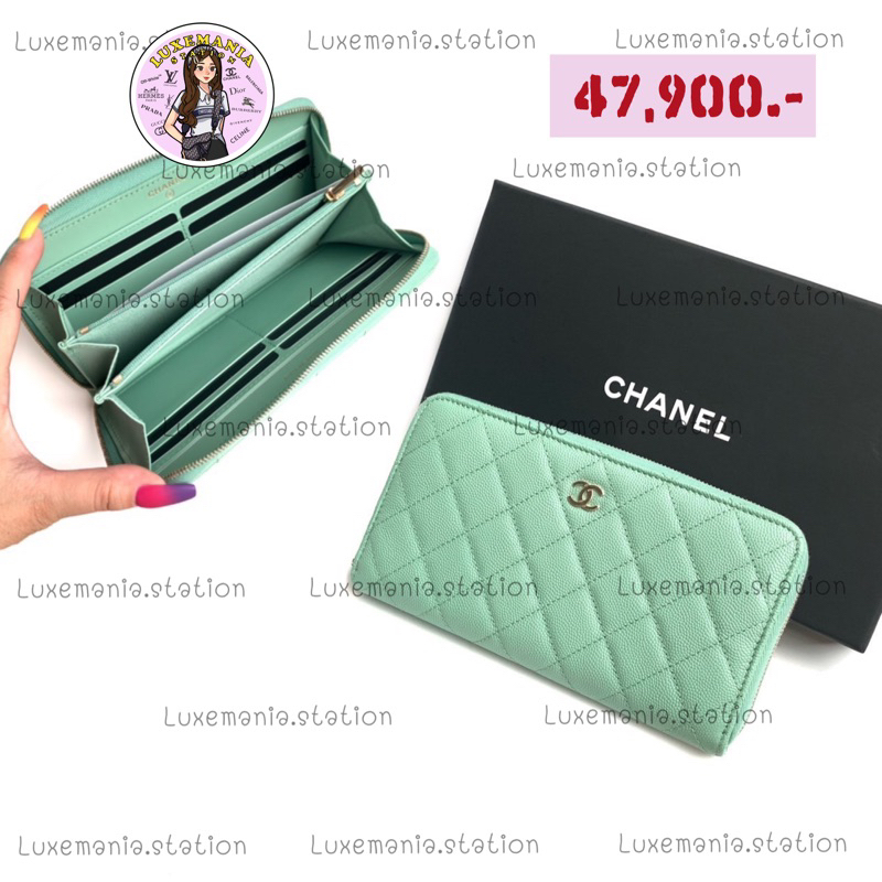 👜: New!! Chanel Zippy Long Wallet ‼️ก่อนกดสั่งรบกวนทักมาเช็คสต๊อคก่อนนะคะ‼️