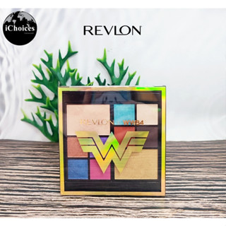 [Revlon] x WW84 The Wonder Woman Face &amp; Eyeshadow Palette เรฟลอน พาเลตใบหน้า อาแชโดว์ 10 เฉดสี