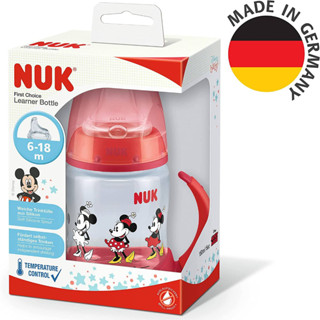 เข้าใหม่หัดดื่มNUK First Choice Disney Minnie Mouseมาพร้อมแถบวัดอุณหภูมิ