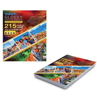 PHOTO GLOSSY ขนาด 1 8 0 แกรม สำหรับเครื่องพิมพ์อิงค์เจ็ท180-215-240-แกรม-100แผ่น