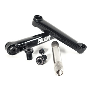 ชุดขาจานจักรยาน Colony Venator Cranks Black 165mm (น้ำหนักเบามาก)