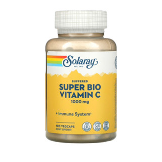 Super Bio Vitamin C 100 Vegcap, Solaray