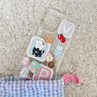 (พรีออเดอร์ 7-14 วัน) Teddy Case 🐻🐰🌷 เคสพรีเมียมสกรีนลาย