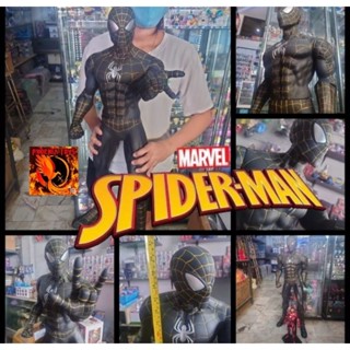 โมเดล Black Spiderman ร่างยักษ์ ขนาด 79 Cm. ตัวใหญ่ วัสดุดี ขยับ แขน ขา และหัวได้