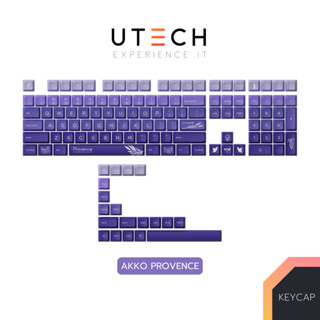 คีย์แคป Akko JDA Keycap set - Provence 127 Button Dye-Sub Keycap by UTECH