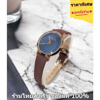 Julius JA-963 แบรนด์แท้ 100% ร้านไทยส่งเร็ว นาฬิกาผู้หญิง 2566 นาฬิกาข้อมือปี 2023 สายหนัง