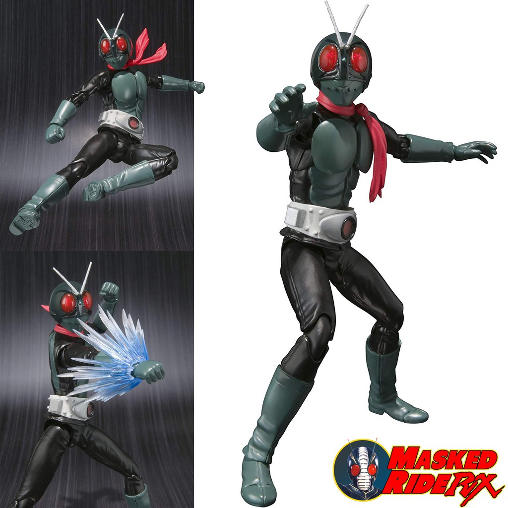 งานแท้ BANDAI S.H.Figuarts จาก Masked Rider Mask V1 คาเมนไรเดอร์ วี1 Sakurajima ไอ้มดแดง Kamen Rider