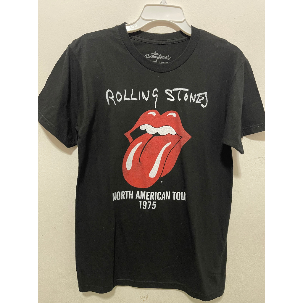 เสื้อวง Rolling Stones มือสอง สภาพดีสวยๆผ้าบาง