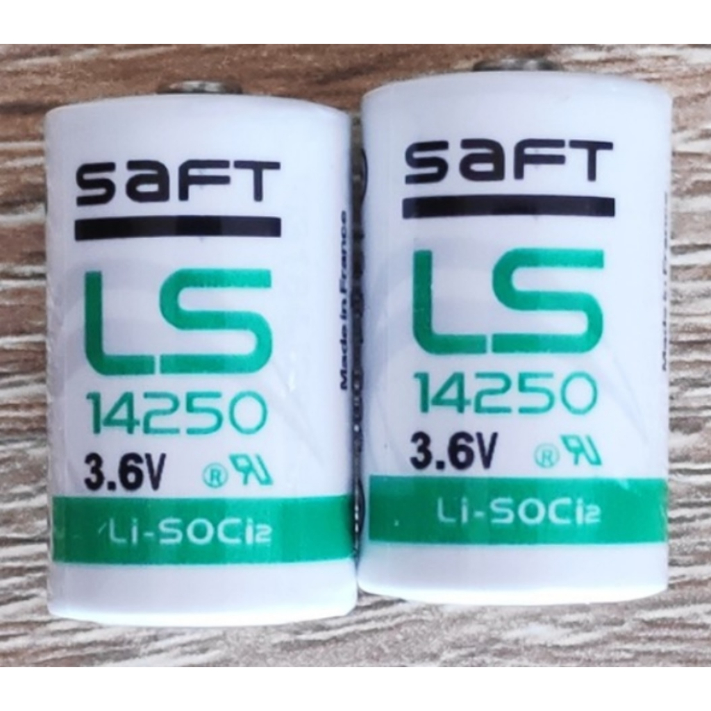 🔋 ถ่าน LS 14250 3.6V Li-SOCi2 LS14250 ถ่าน Lithium 1/2 AA type ER14250 LS14250