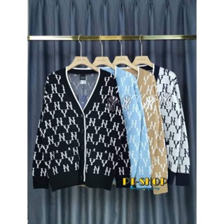 พร้อมส่ง เสื้อไหมพรมแขนยาวเกรดดีงานพรีเมี่ยมสุดๆลายโลโก้ทั้งตัวดีไซน์กระดุมหน้าใช้งานได้จริงไหมพรมเนื้อดียืดหยุ่นใส่สบาย