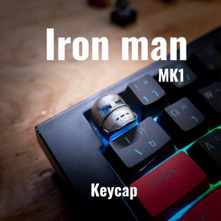 ส่งฟรี  Artisan keycap  IRON MAN MK1