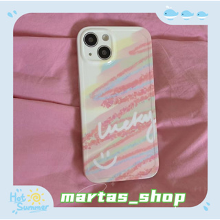 ❤️ส่งของขวัญ❤️ เคสไอโฟน 11 12 13 14 Pro Max กราฟฟิตี เรียบง่าย สาวน่ารักหัวใจ หวานสวย Case for iPhone สาวน่ารักหัวใจ