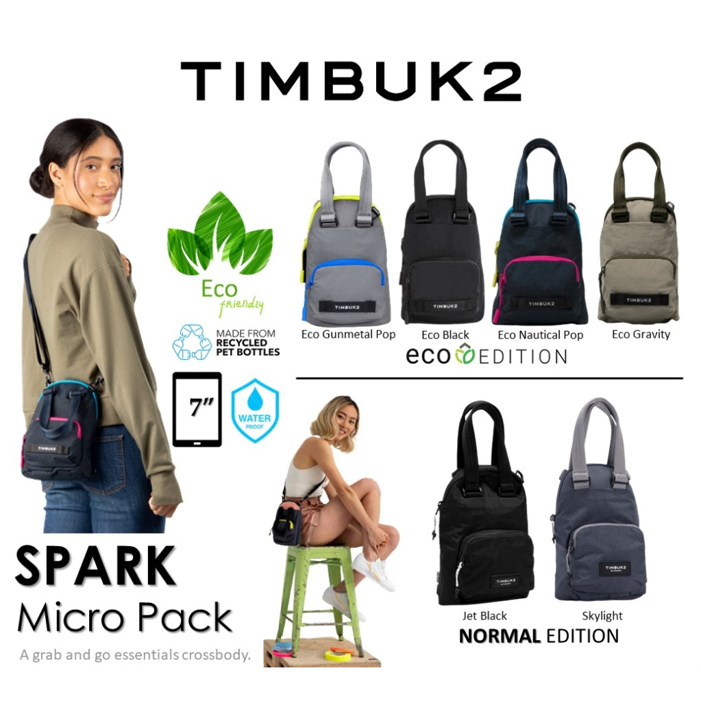 Timbuk2 Spark Micro Pack - OS (3952-3) | กระเป๋าสะพาย ถือได้ รองรับ Tablet ไซส์ 7 นิ้ว สะพายข้าง