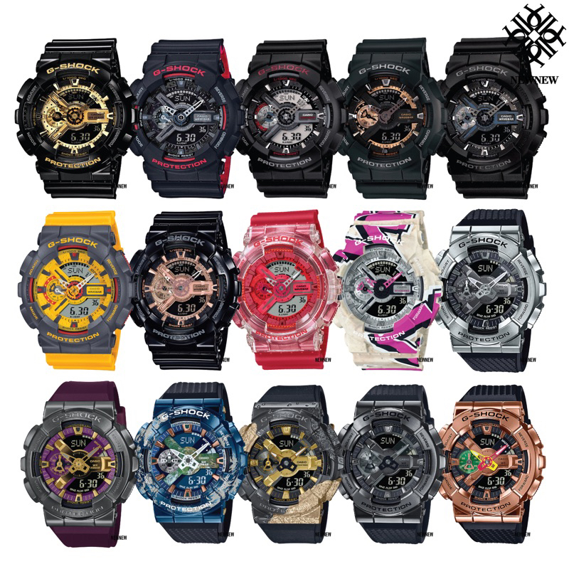 G-SHOCK รุ่น GA-110-1B/GA-110HR ของแท้ประกันศุนย์ 1ปี