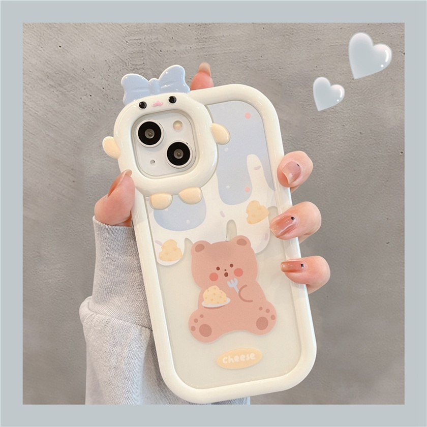 เคสโทรศัพท์มือถือ สําหรับ for iPhone 14 13 12 11 Pro Max 7 8 plus Xs Max Xr X SE กรณีโทรศัพท์การ์ตูนหมู