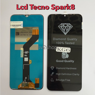 หน้าจอใช้ สำหรับ Tecno Lcd Tecno Spark 8 หน้าจอ+ทัสกรีน แถมฟรีชุดไขควง