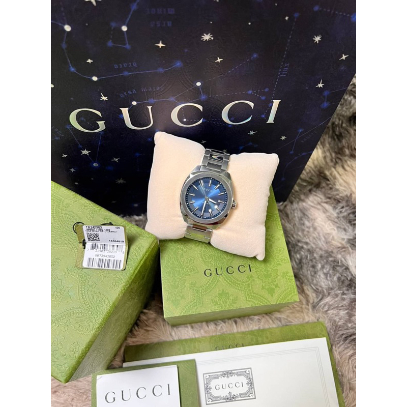 💥 NEW ของใหม่มือ 1 Gucci 2570 blue dial