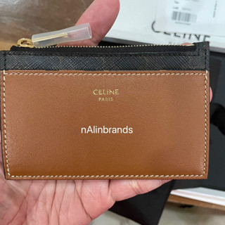 👛 New! CELINE Zipped card holder (❗️เช็คสต็อคก่อนสั่งอีกทีนะคะ📲)