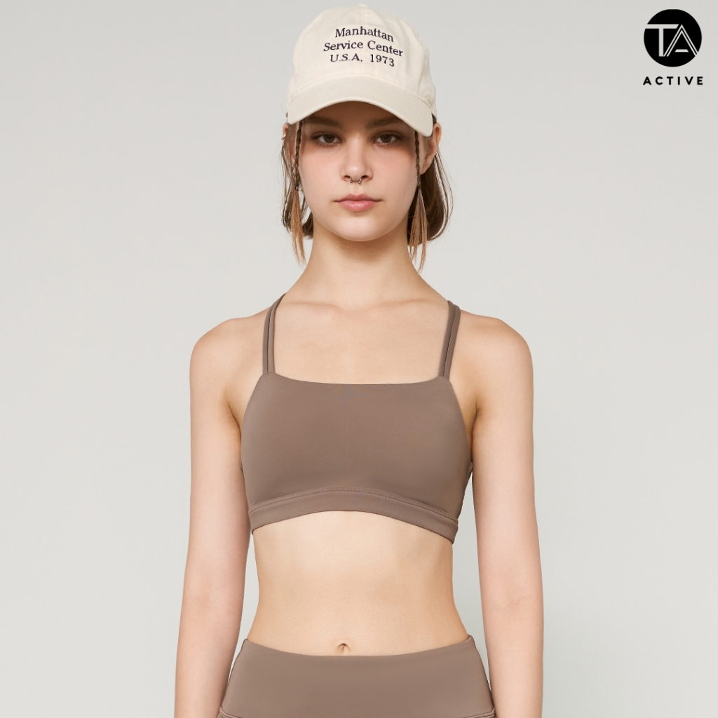 TA ACTIVE JANIE CROSS BACK CROP  เสื้อสปอร์ตบรา  ออกกำลังกาย