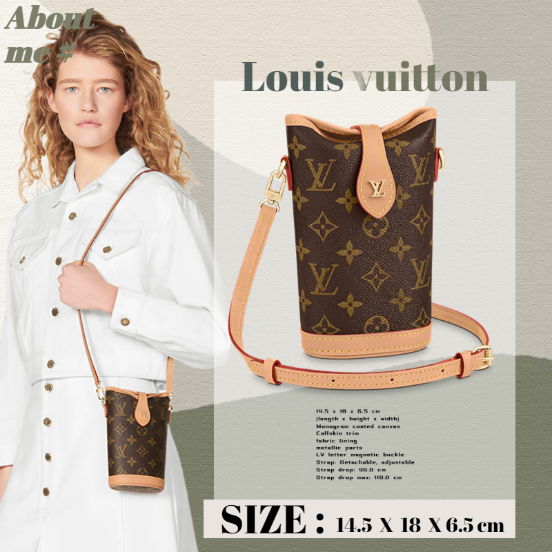 Louis Vuitton LV lined phone pouch 2025 Black Nylon ref.250689 - Joli Closet