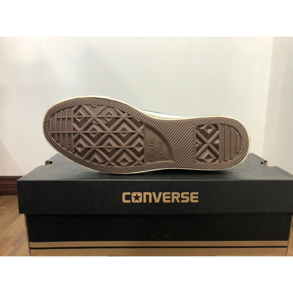 รองเท้า Converse all star รุ่น Converse124:11-111FR MGR สีเขียว งานแท้100% โปรโมชั่นลดราคา 40%