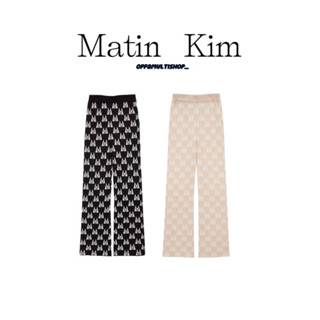 ✨🇰🇷 MATIN SYMBOL JACQUARD KNIT PANTS IN ✨🇰🇷🌈