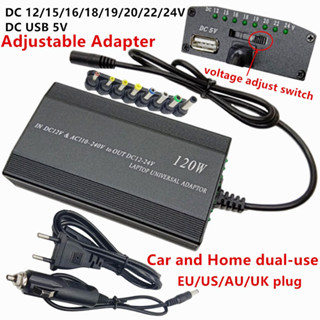 Universal Laptop Notebook AC Power Adapter Charger 12-24V 120W For Acer DELL Lenovo Sony(1459)