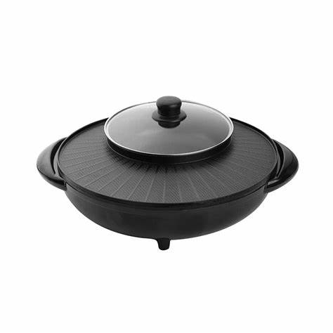 Anitech BBQ grill with hot pot
