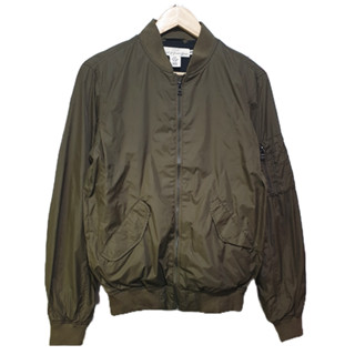 มือสอง เอชแอนด์เอ็ม (H &amp; M) Bomber Jacket เสื้อแจ็คเก็ตแขนยาว