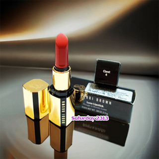 ลิปสติกสุดหรู 🥰 Bobbi Brown Luxe Lipstick สี Claret #4  ขนาดทดลอง ฉลากไทย ของแท้