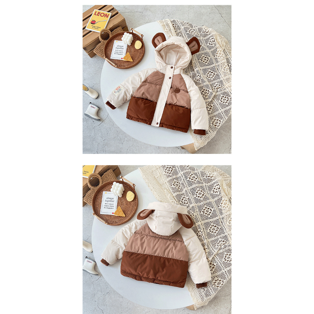 K132 เสื้อกันหนาวเด็ก ใส่ลุยหิมะได้ โค๊ท coat kids มีของพร้อมส่ง ทุกวัน งานดีมาก ส่งทันทีจากไทย ราคา ถูกที่สุด ดีลบีเคเค แกลเลอรีภาพที่ 8