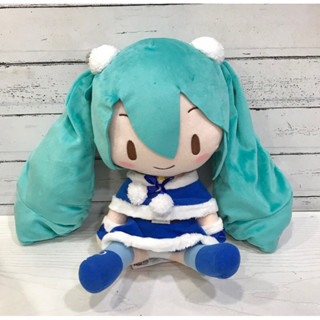 ตุ๊กตามิกุ Hatsune Miku Series SP Fuwafuwa Plush "Hatsune Miku" Christmas 2020 B: Blue