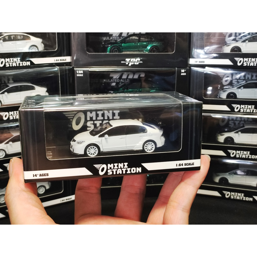 โมเดลรถCivicFD Honda Civic FD ขนาด สเกล scale 1:64 1/64 ราคา โมเดลรถของขวัญ