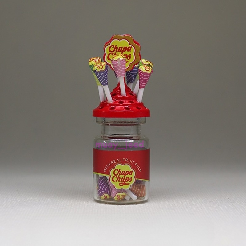 B79 ของเล่นตุ๊กตา ของจิ๋ว ของตั้งโชว์ โหลลูกอม dollhouse