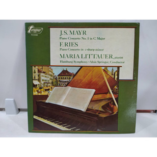 1LP Vinyl Records แผ่นเสียงไวนิล  J.S.MAYR Piano Concerto No. 1 in C Major   (E8E90)