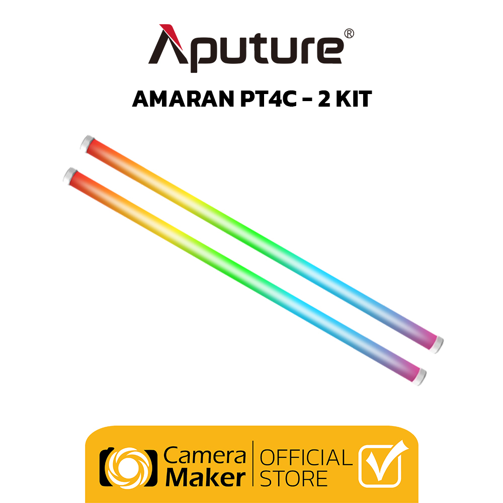 APUTURE AMARAN PT4C (RGBWW) – 2 KIT ไฟ RGBWW Color LED Pixel แบบ Tube ประกันศูนย์