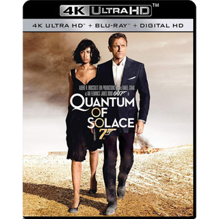 4K UHD หนัง Quantum Of Solace 007 พยัคฆ์ร้ายทวงแค้นระห่ำโลก