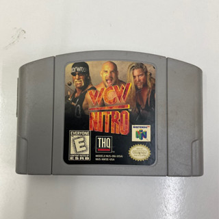 ตลับแท้ [N64] [0091] WCW Nitro (USA) (NUS-NW3E-USA)