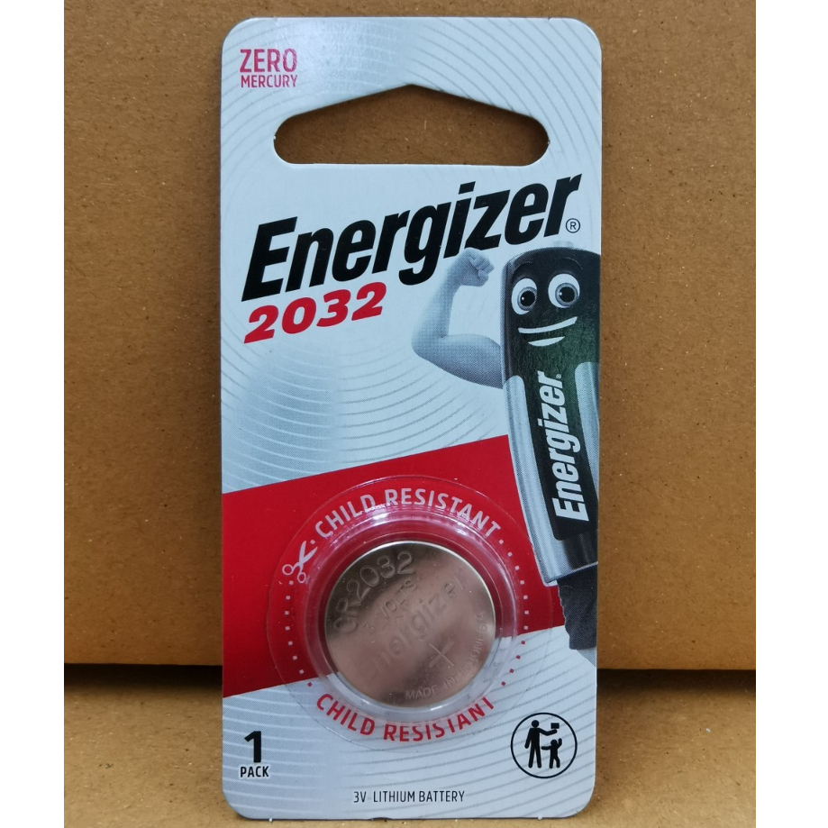 ถ่านกระดุม CR2032 Energizer ถ่านกระดุมลิเธี่ยม Energizer CR-2032 (สินค้าพร้อมส่ง) ถ่านรีโมท-สินค้าแท