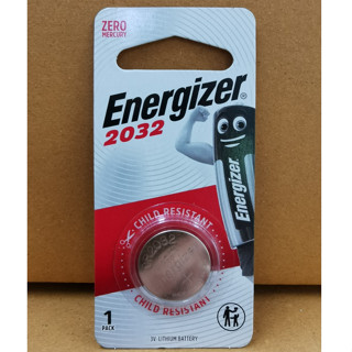 ถ่านกระดุม CR2032 Energizer ถ่านกระดุมลิเธี่ยม Energizer CR-2032 (สินค้าพร้อมส่ง) ถ่านรีโมท-สินค้าแท้ ประกันศูนย์ไทย