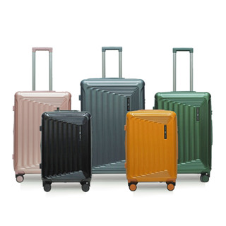 HQ LUGGAGE กระเป๋าเดินทาง PC ระบบล็อคมาตรฐาน TSA 4 ล้อคู่ รุ่น 5503