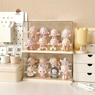 Dear Home ตู้โชว์ตุ๊กตา กล่องฟิกเกอร์ ตู้ใส่โมเดล กล่องโมเดล จัดเรียงเป็นชั้น โปร่งใส กล่องโชว์โมเดล